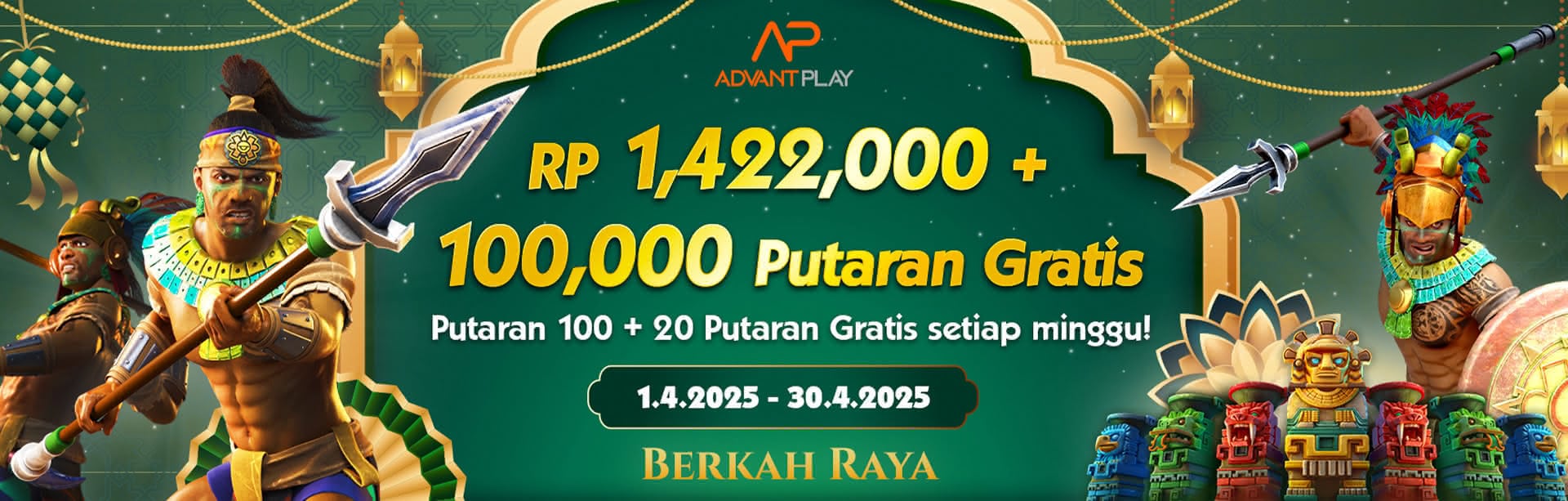 ADVANTPLAY - KAMPANYE RAYA SPIN & WIN