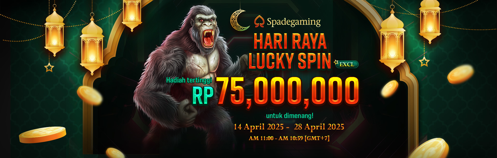 SPADEGAMING - HARI RAYA LUCKY SPIN